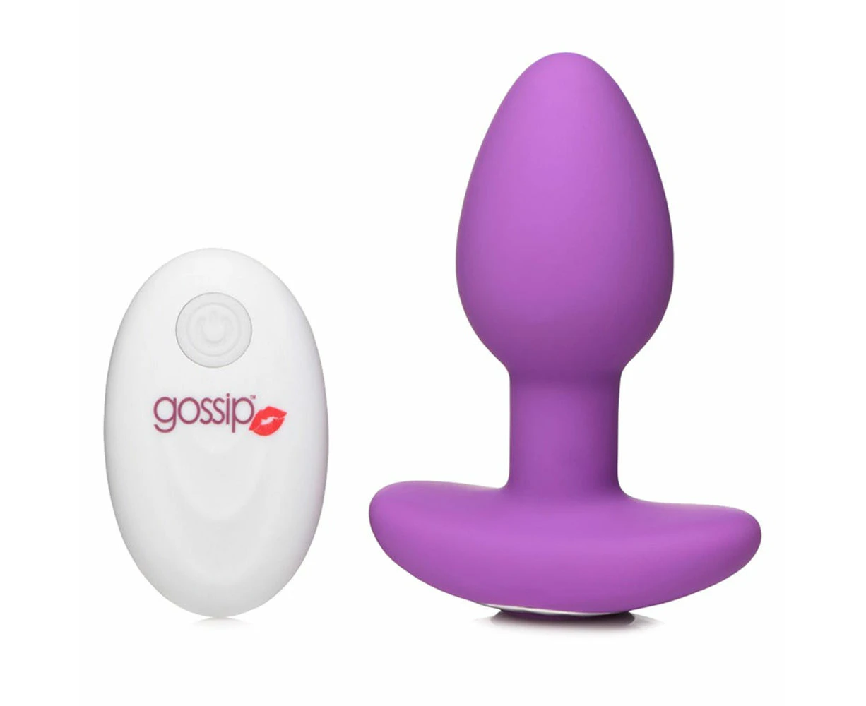 Gossip Pop Rocker Butt Plug - Violet