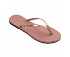 Havaianas You Metallic Thong - Crocus Rose