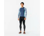 DECATHLON OLAIAN Men's Anti-UV Surfing Leggings - 100 Slate Blue