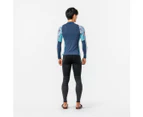 DECATHLON OLAIAN Men's Anti-UV Surfing Leggings - 100 Slate Blue