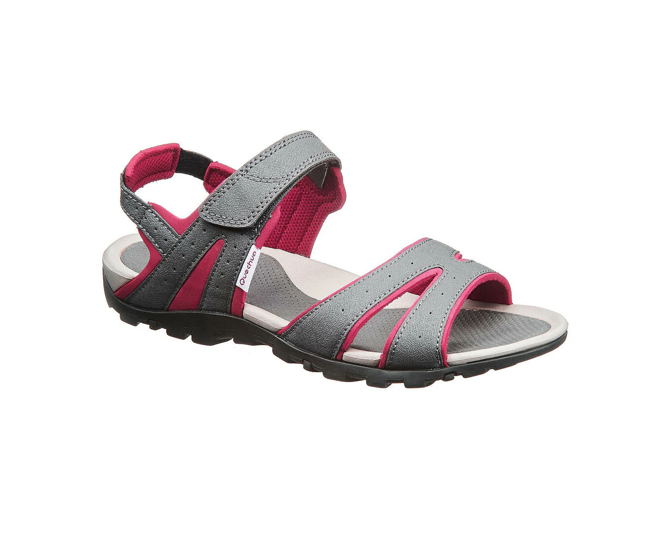 DECATHLON QUECHUA Women's Hiking Sandals - NH 100 - Cardinal Pink