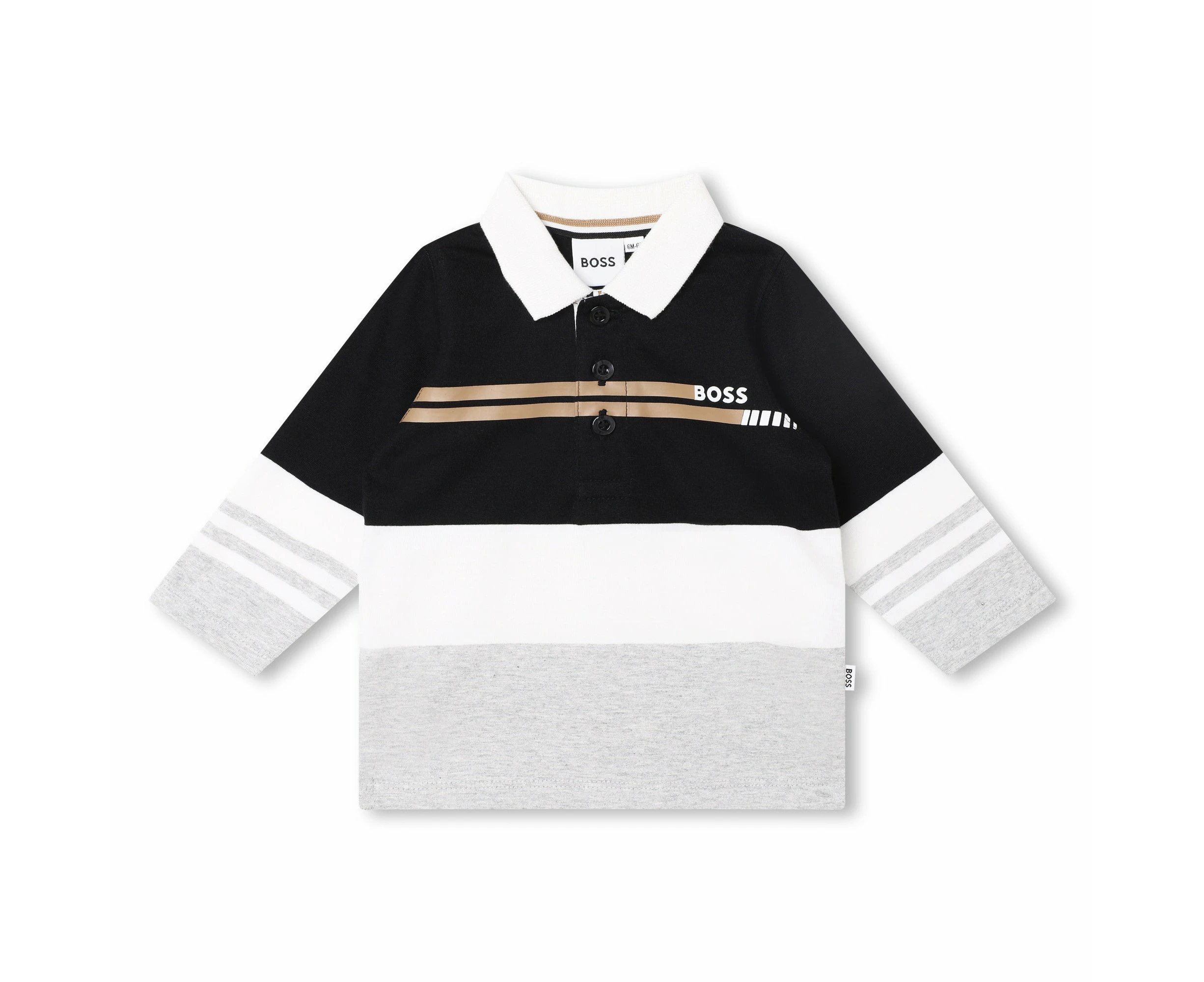 BOSS KIDSWEAR Infant Long Sleeve Polo