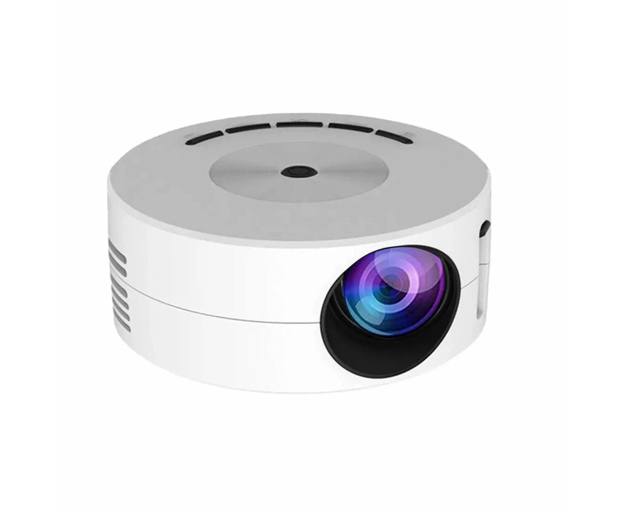 180P Mini Portable Smart Projector Home Phone Projector White