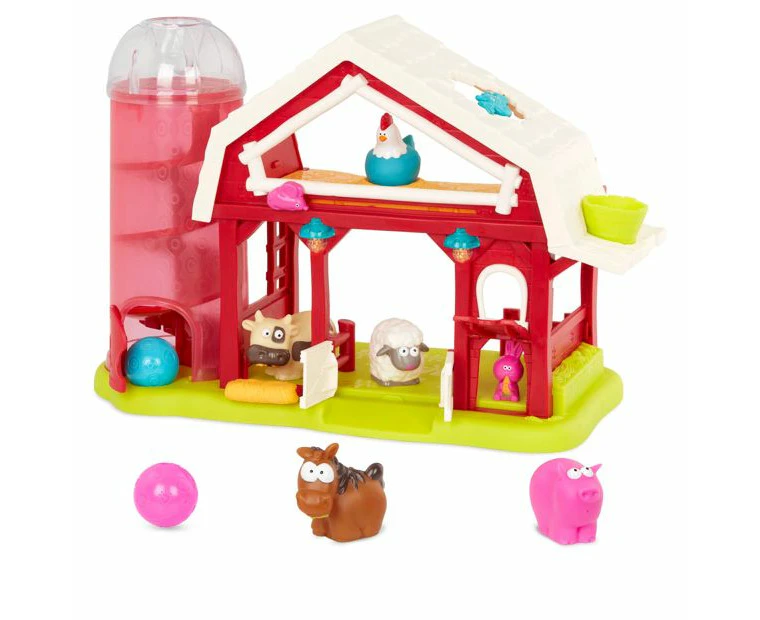 B. toys Musical Fun Farm Interactive Toy Barn