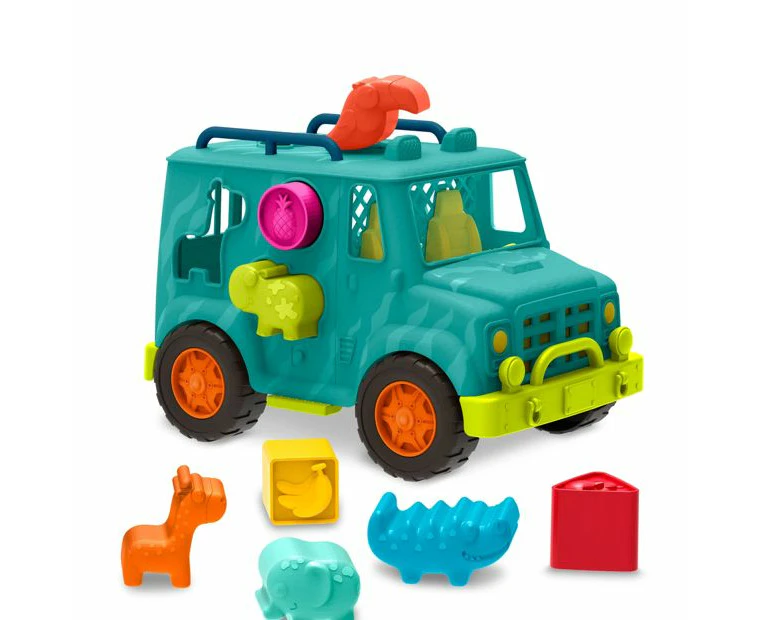 B. toys Happy Cruisers - Rollin' Animal Rescue Shape Sorter Truck