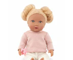 LullaBaby Baby Doll with Wavy Blonde Hair Blue Eyes & Fair Skin Tone