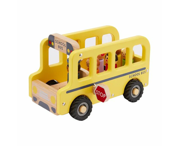 Wooden School Bus - Anko