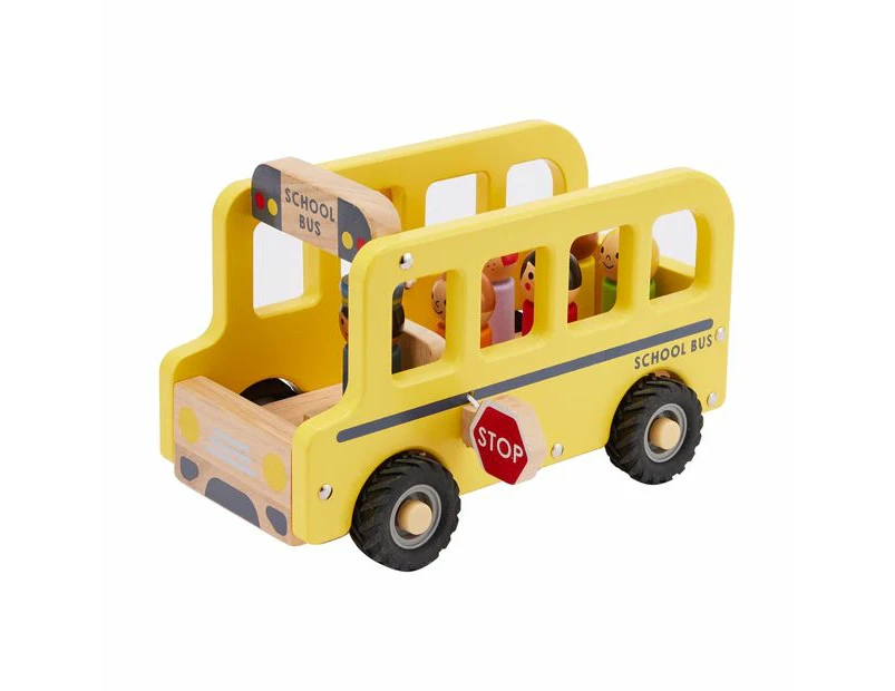 Wooden School Bus - Anko