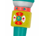 B. toys Shinin' Musical Mic Toy Musical Microphone with Bluetooth