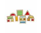 Wooden Light & Colour Blocks, 14 Piece Set - Anko