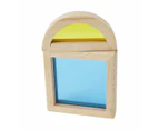 Wooden Light & Colour Blocks, 14 Piece Set - Anko