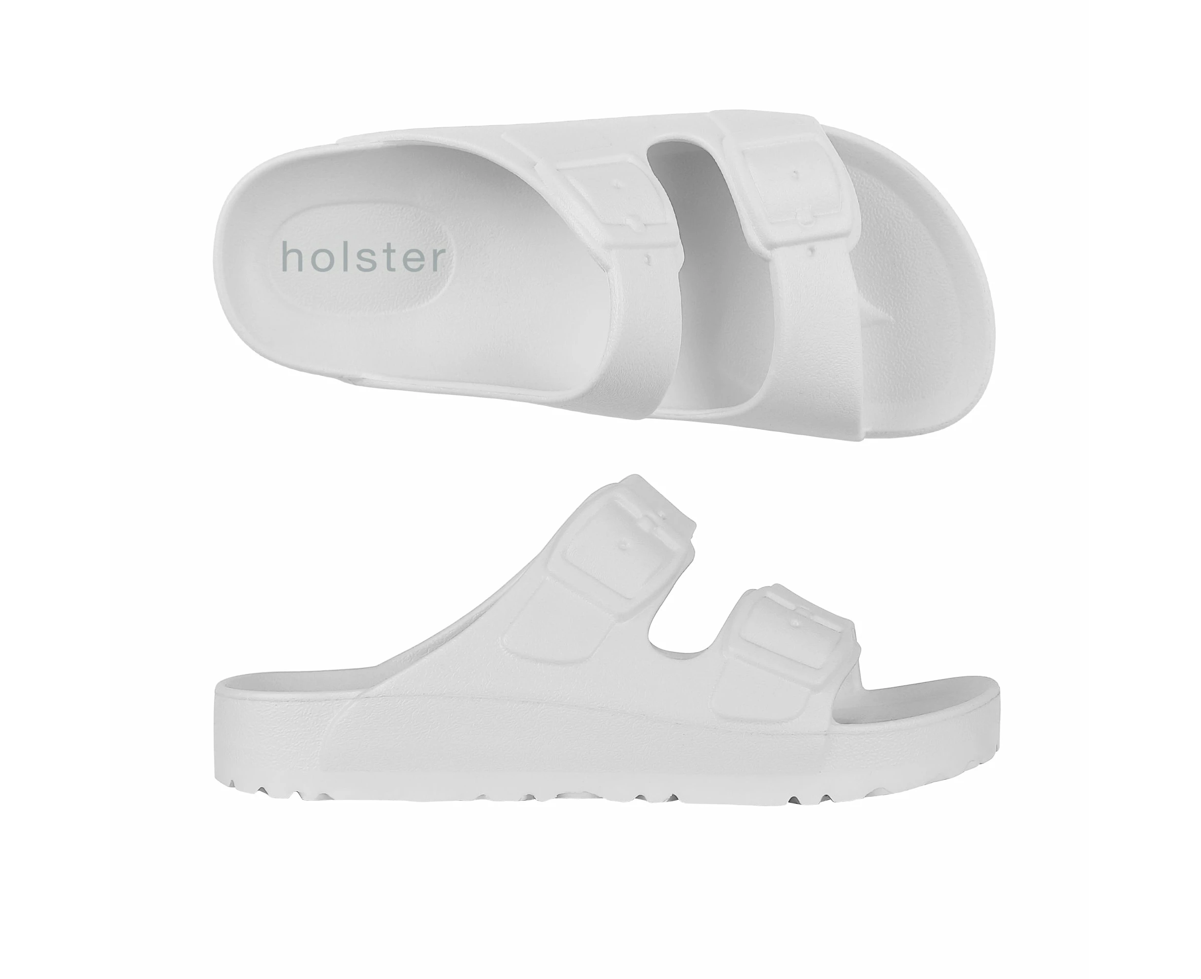 holster Fashion - Kids Sundreamer - White - Easy slip-on vegan slide