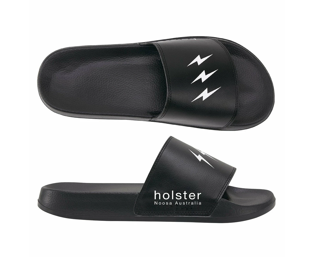 holster Fashion - Pipeline - Black - Easy slip-on vegan slide