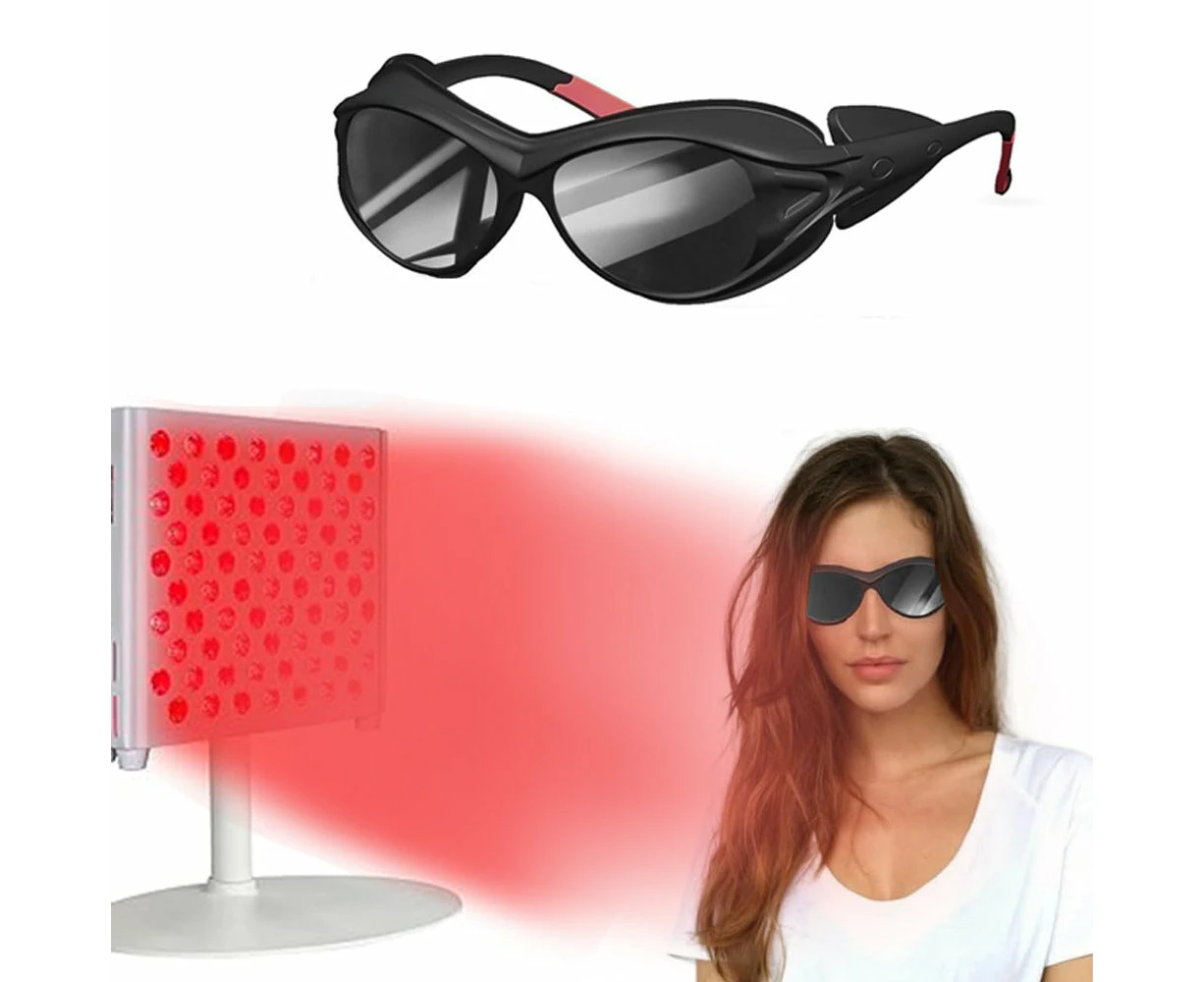 LED Red Light Therapy Glasses Infrared Goggles for Eye Protection