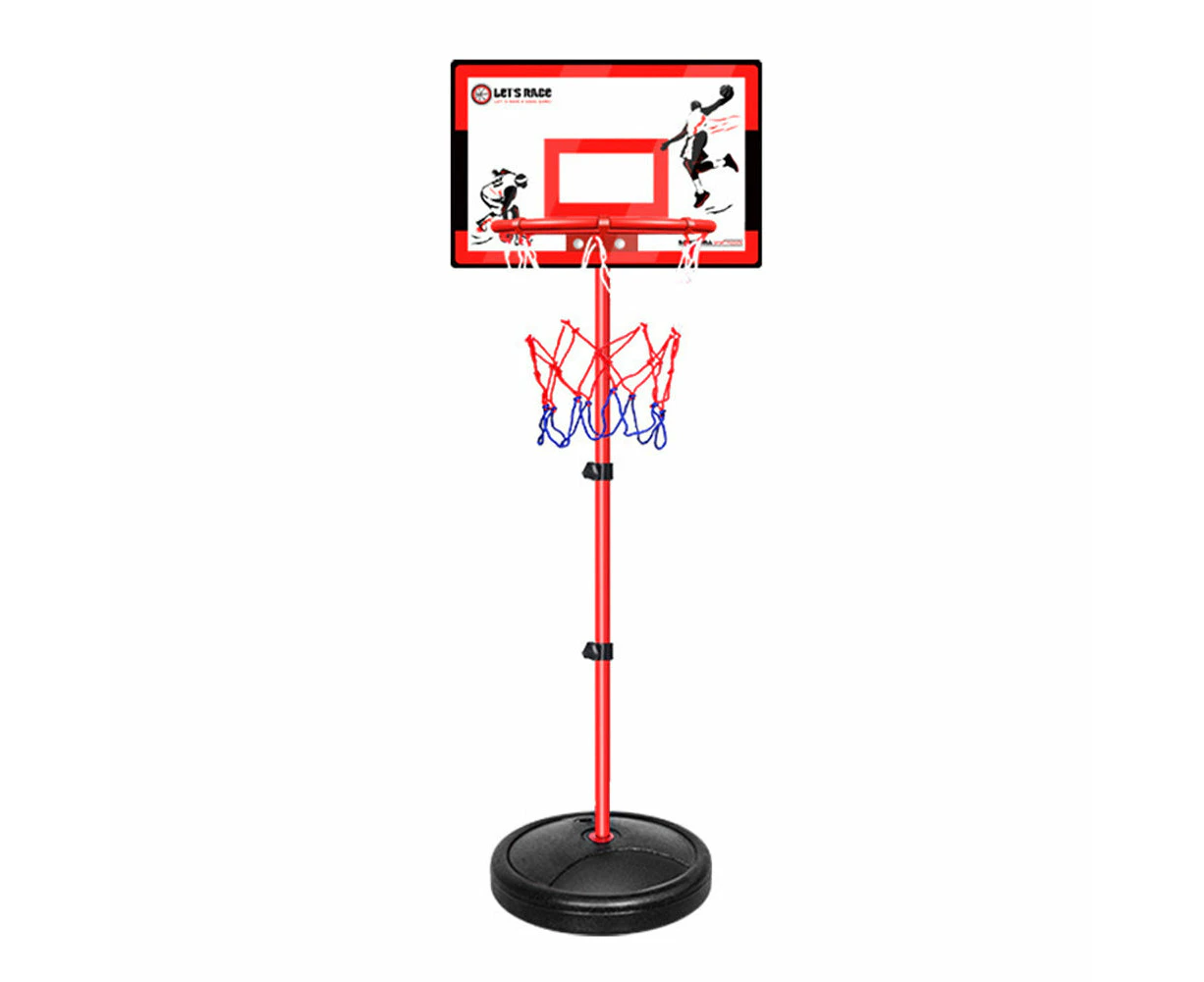 Portable Basketball Hoop Stand System Set Net Adjustable Height