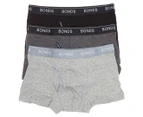 Bonds Men's Guyfront Trunks 3-Pack - Grey/Charcoal/Black