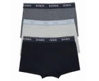 Bonds Men's Guyfront Trunks 3-Pack - Grey/Charcoal/Black