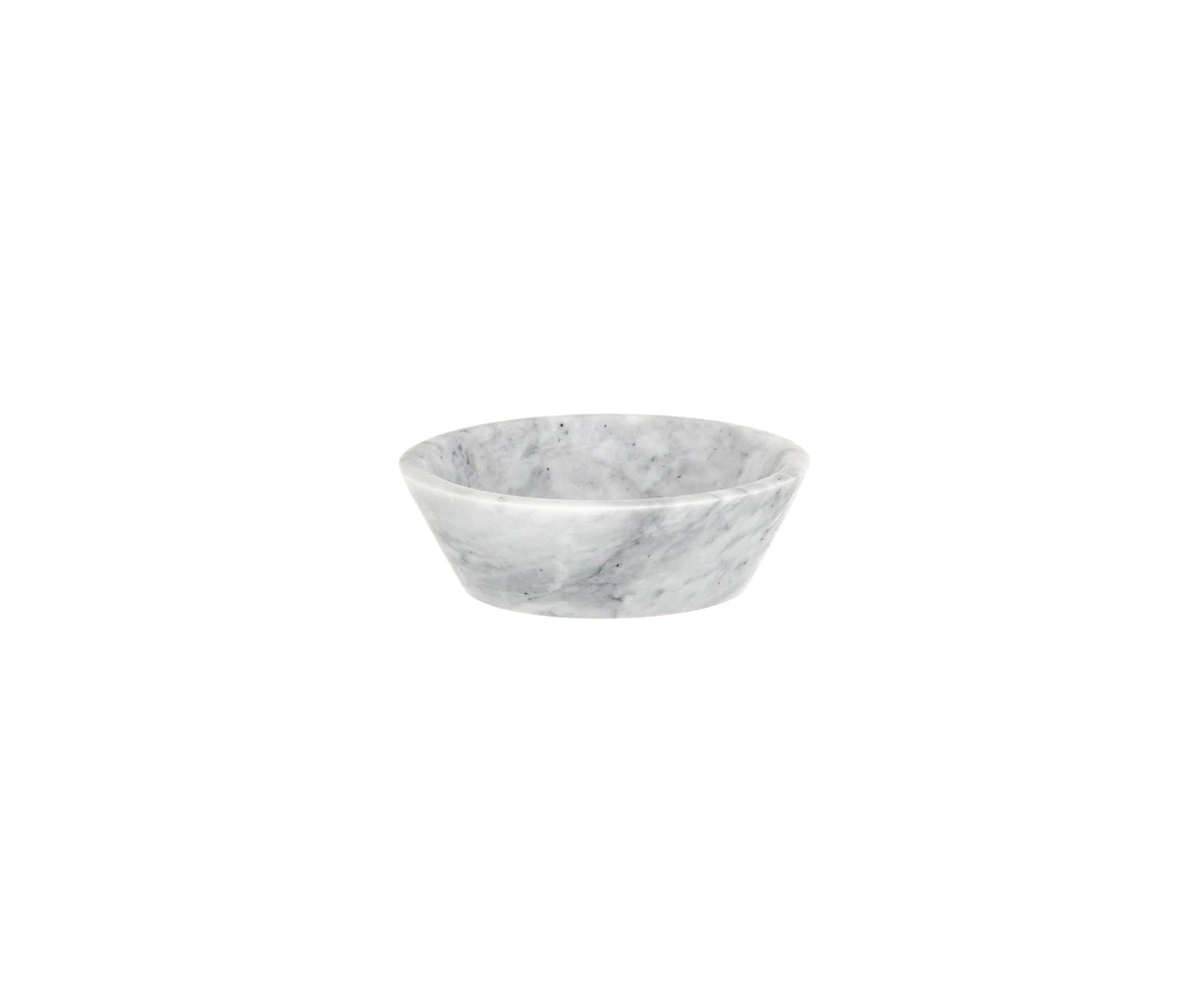 Davis & Waddell Nuvolo Marble Condiment/Snack Bowl Dinnerware Small 13x4cm Grey