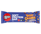 12 x BSc Violet Crumble Soft Protein Bar Chocolate Honeycomb 55g