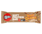 12 x BSc Violet Crumble Soft Protein Bar Caramel Honeycomb 55g