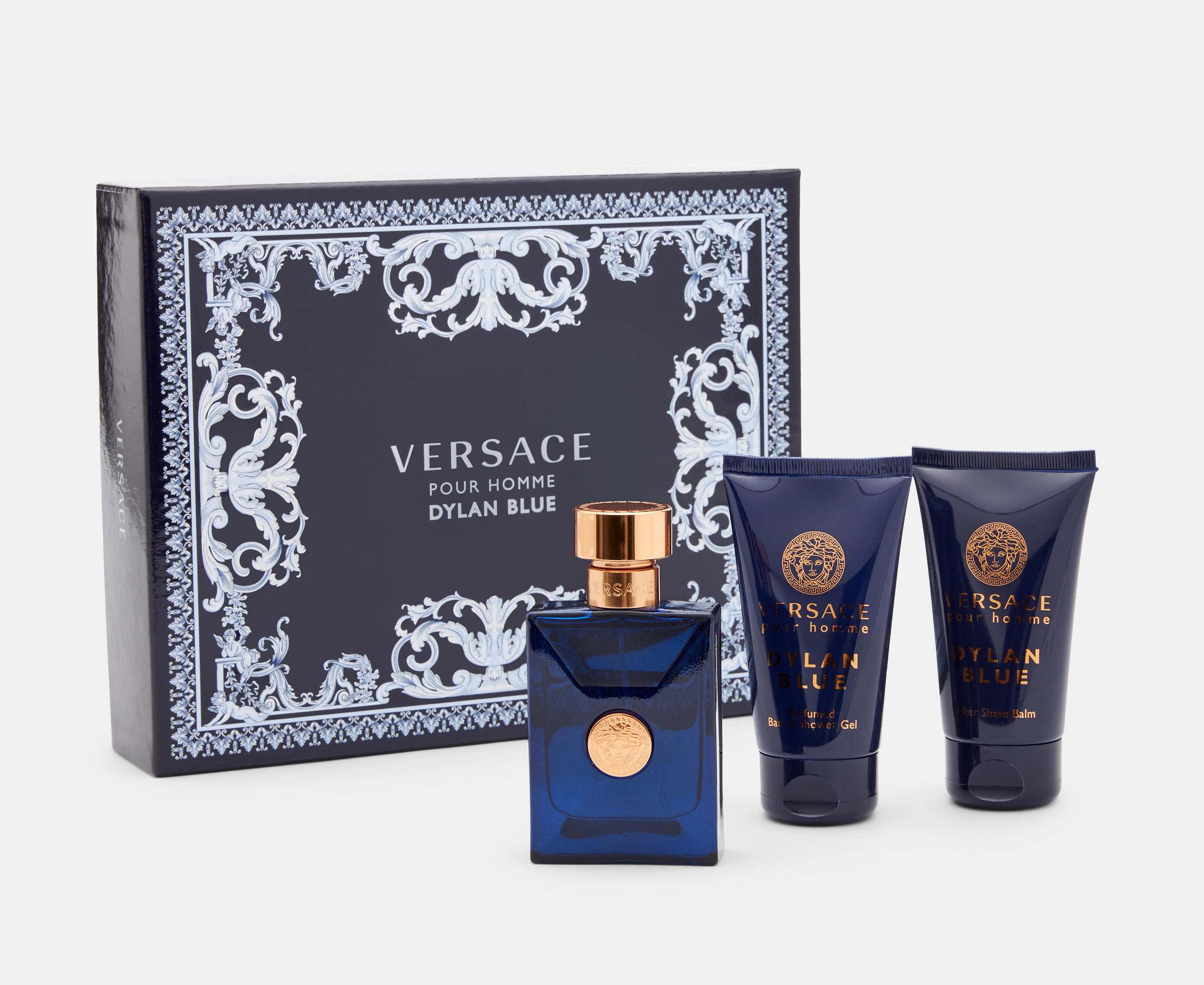 Versace Dylan Blue Pour Homme For Men 3-Piece EDT Perfume Gift Set