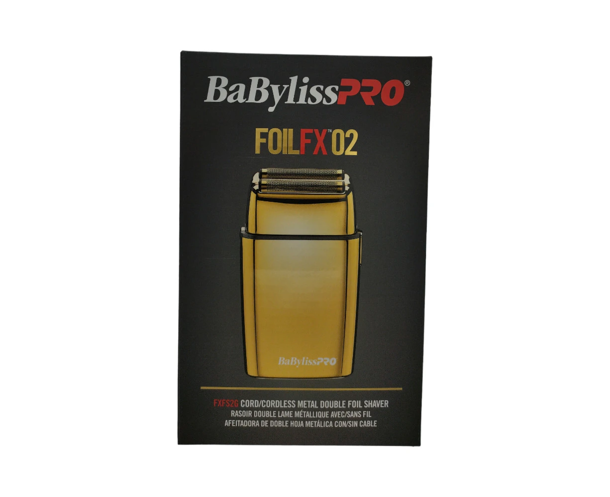 Babyliss Pro Gold Double Foil Shaver