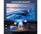 5G 4K Projector Smart HD LED WiFi Bluetooth HDMI USB Android Office Home Theater