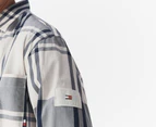 Tommy Hilfiger Men's Check Overshirt - Weathered White/Carbon Navy