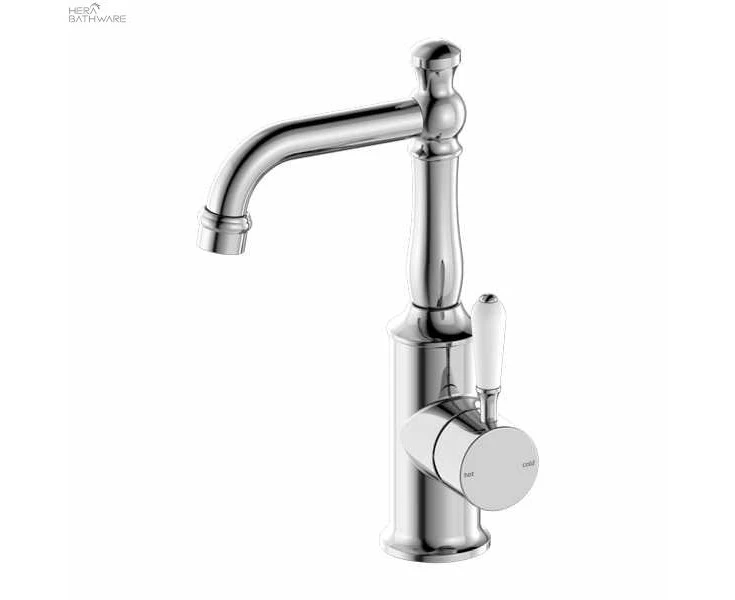 YORK Basin Mixer Hook Spout - Chrome