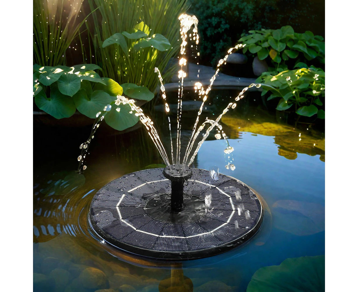 Gardeon Floating Solar Pond Water Fountain Pump Submersible Fountains 250L/H