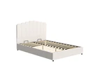 Artiss Bed Frame Queen Size Boucle FION