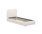 Artiss Bed Frame Single Size Boucle DARA