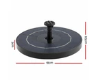 Gardeon Floating Solar Pond Water Fountain Pump Submersible Fountains 250L/H