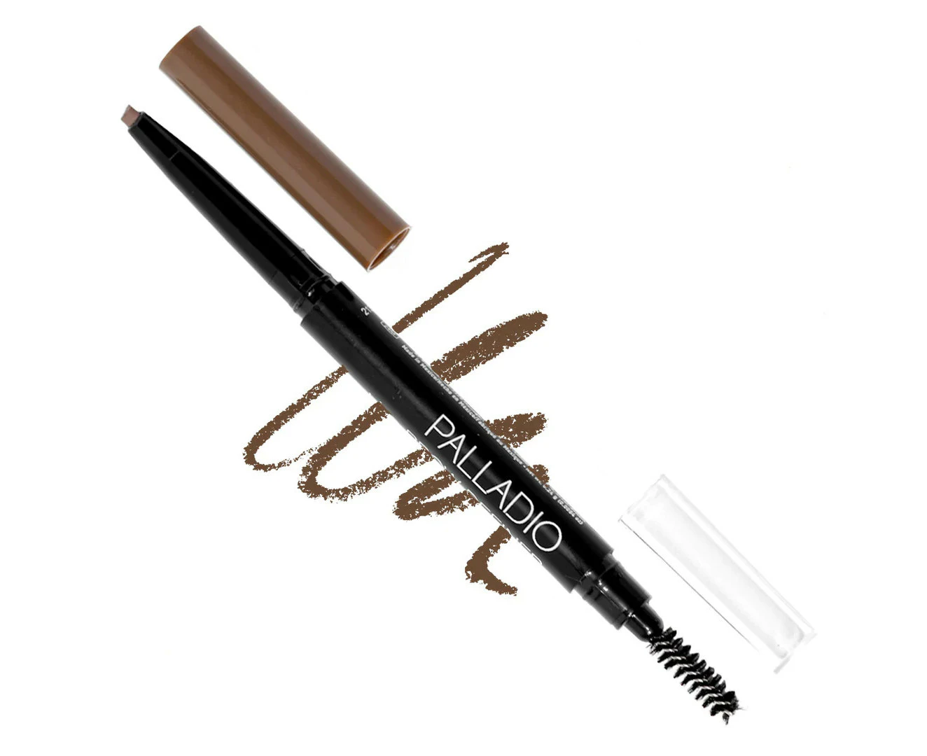 Palladio The Brow Definer Retractable Eyebrow Pencil Medium Brown