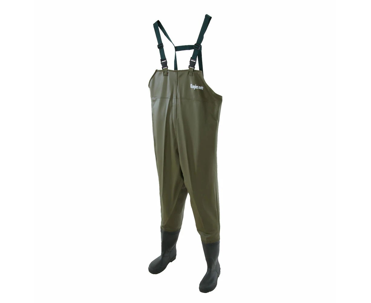 Anglers Mate Chest Waders Small Boot Size 6-8