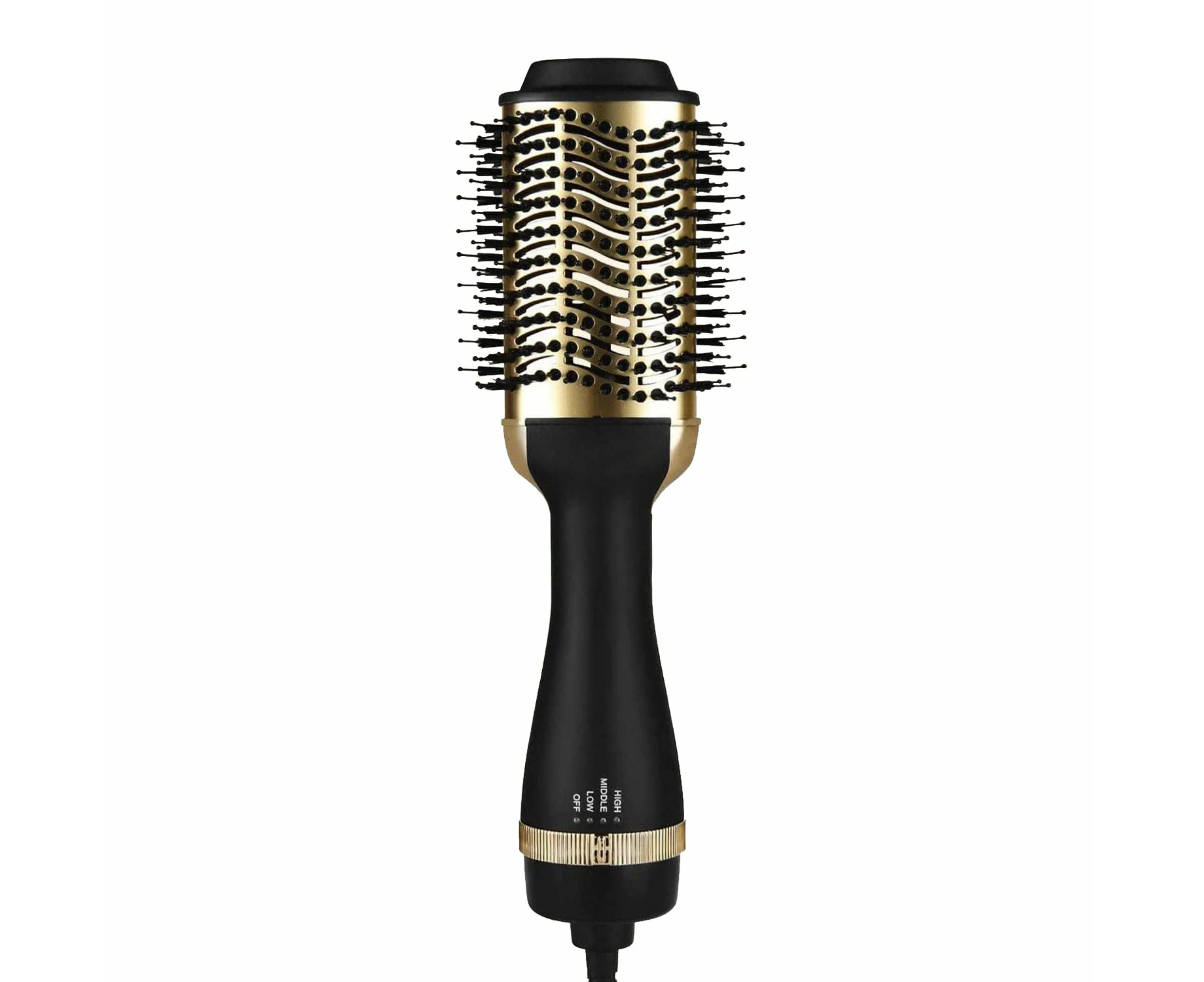 Hot Air Brush 4IN1 One Step Hair Dryer Volumizer Gold