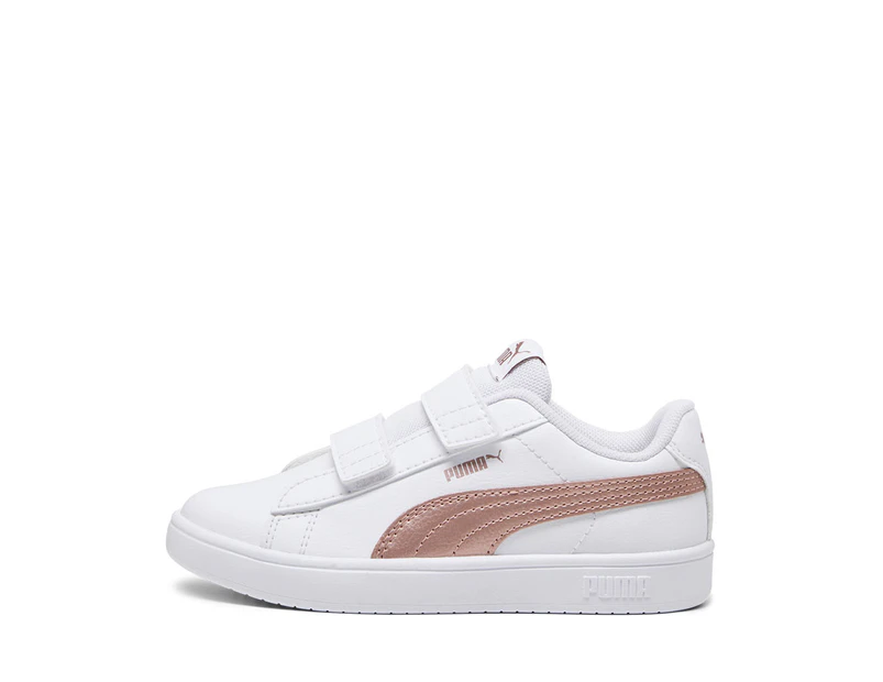 Puma Boys' Rickie Classic Sneakers - Puma White/Rose Gold