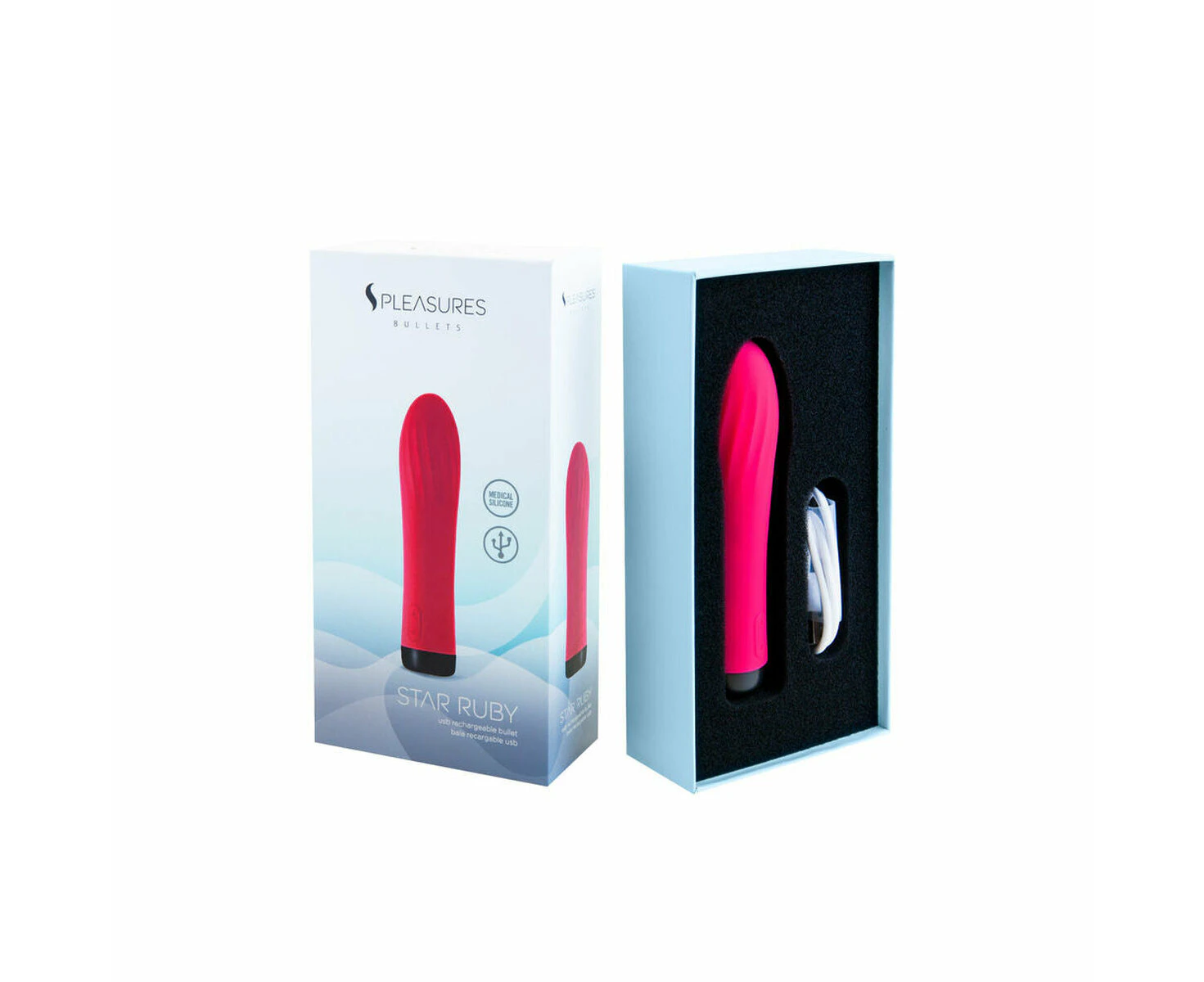 Bullet Vibrator By S Pleasures Pink 14 X 4 Cm