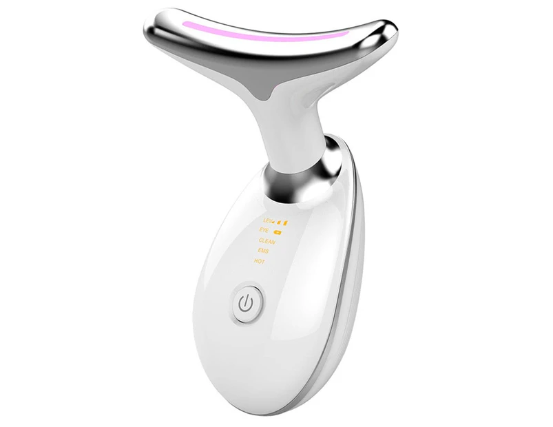 Vibe Geeks Neck And Face Skin Tightening Ipl Skin Care Device- Usb Charging