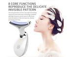 Vibe Geeks Neck And Face Skin Tightening Ipl Skin Care Device- Usb Charging