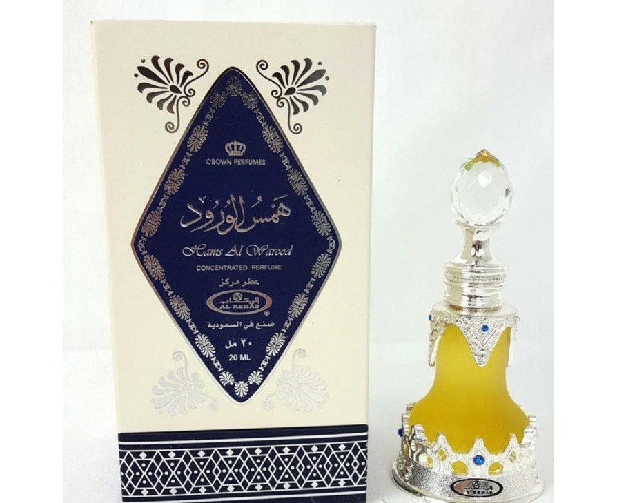 Hams Al Warood From Al rihab Perfume Oil (unsex)- 20Ml