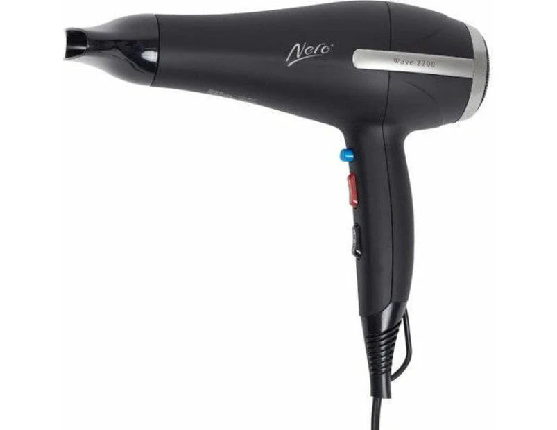 Nero Wave 2200 Hairdryer 2200w Black