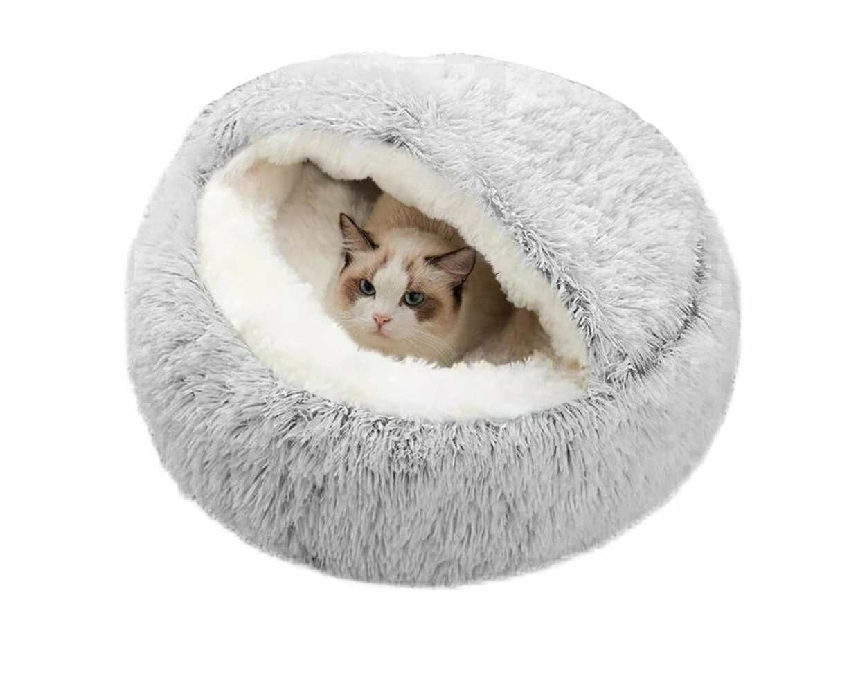 PETSWOL Cozy Burrowing Cave Pet Bed for Dogs and Cats