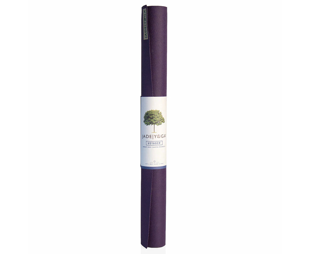 Jade Yoga Voyager Mat - Purple