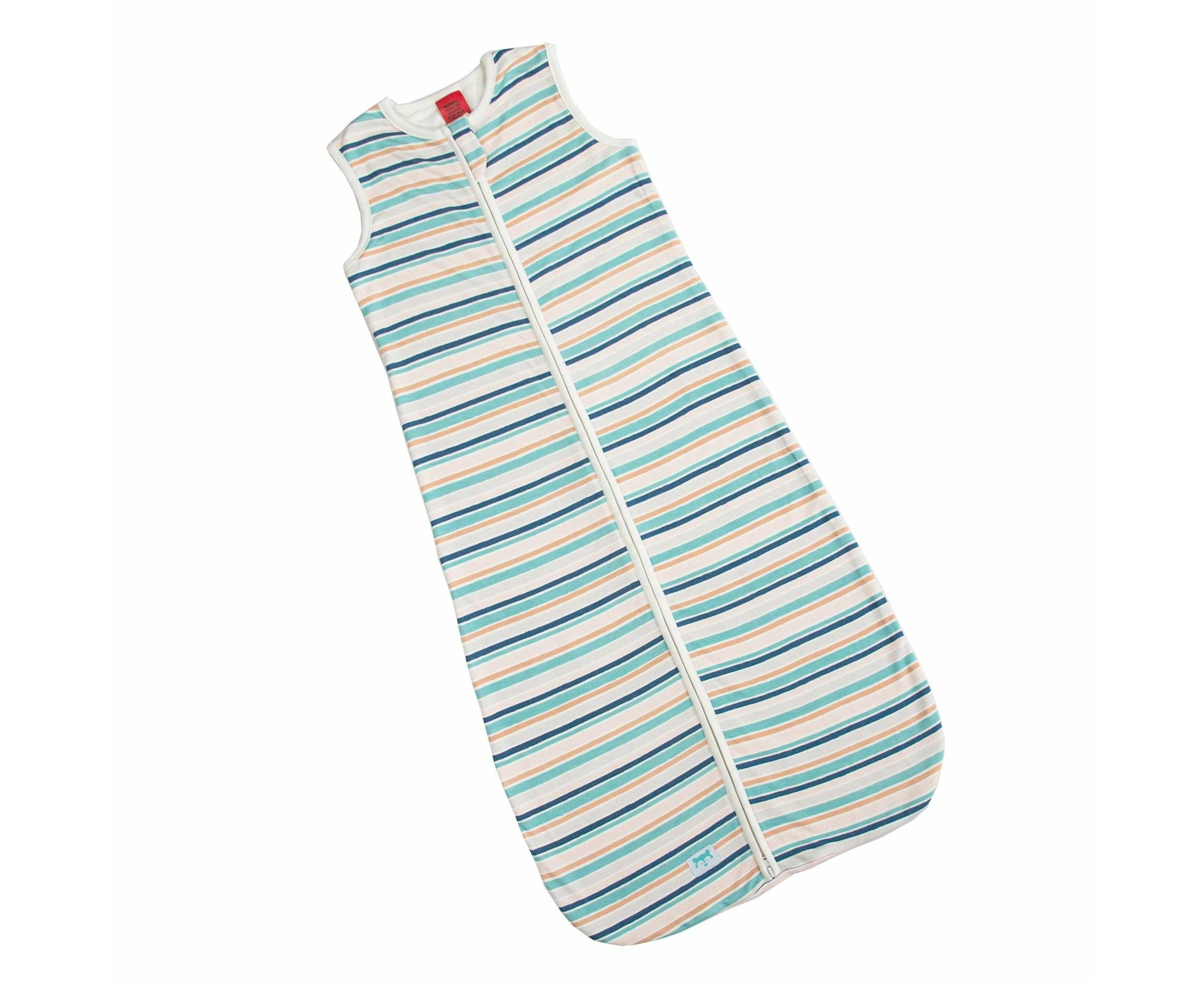 Bamboo Sleeping bags: 6-24 months - Stripes, 1 TOG