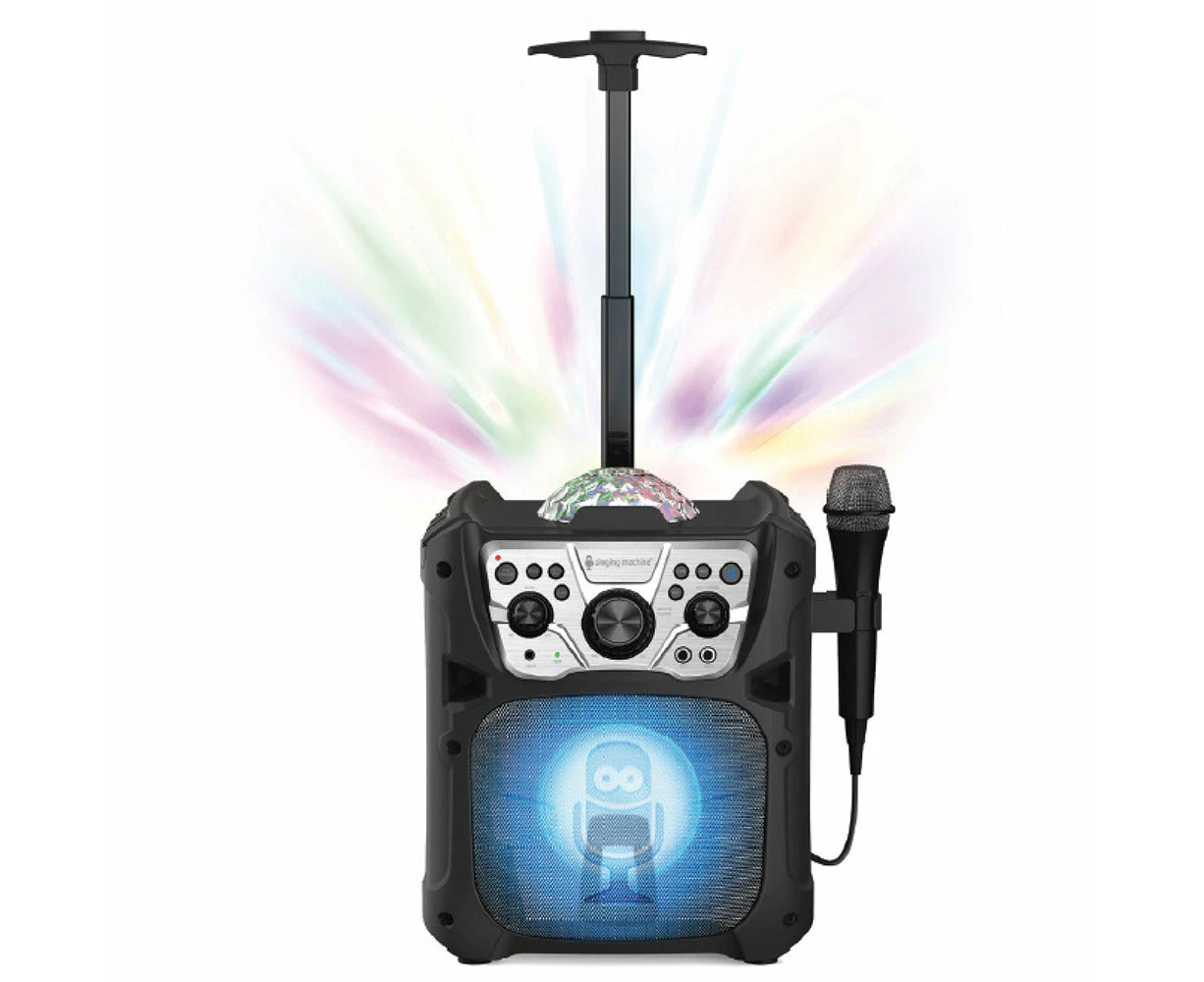 Singing Machine Mini Fiesta- Bluetooth(R) + Light Show