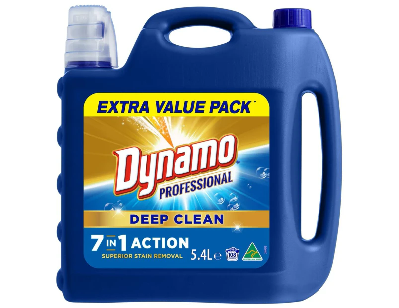 Dynamo 5.4L Professional 7 in 1 Liquid Laundry Detergent