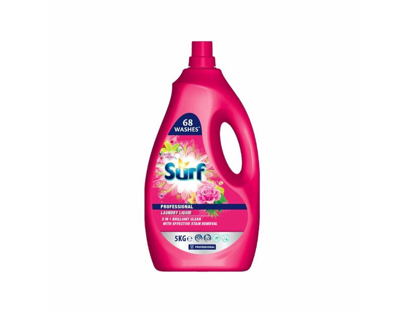 Surf 4.9L Rose Fresh Professional Laundry Liquid