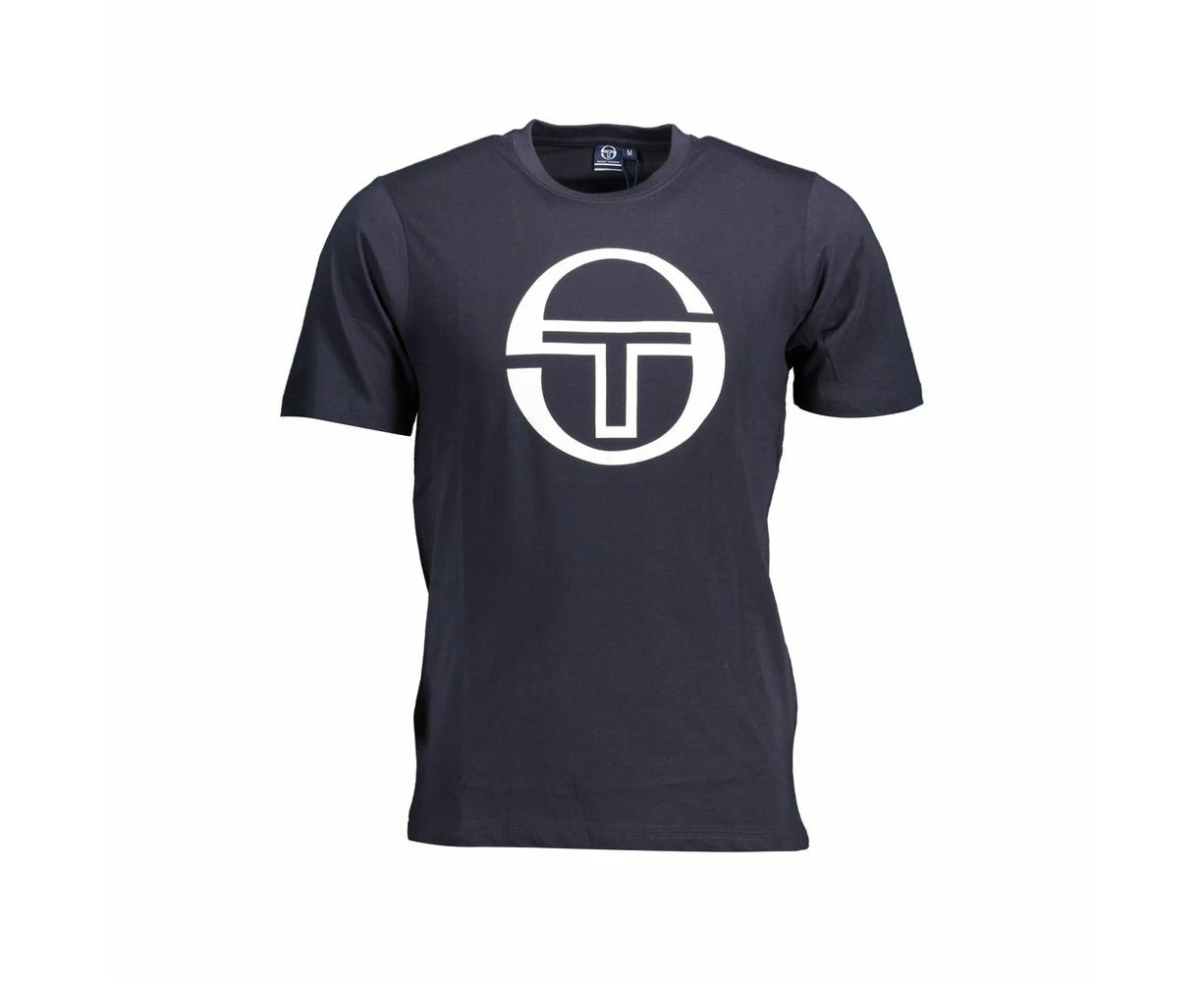 Sergio Tacchini Blue Cotton T-Shirt - L