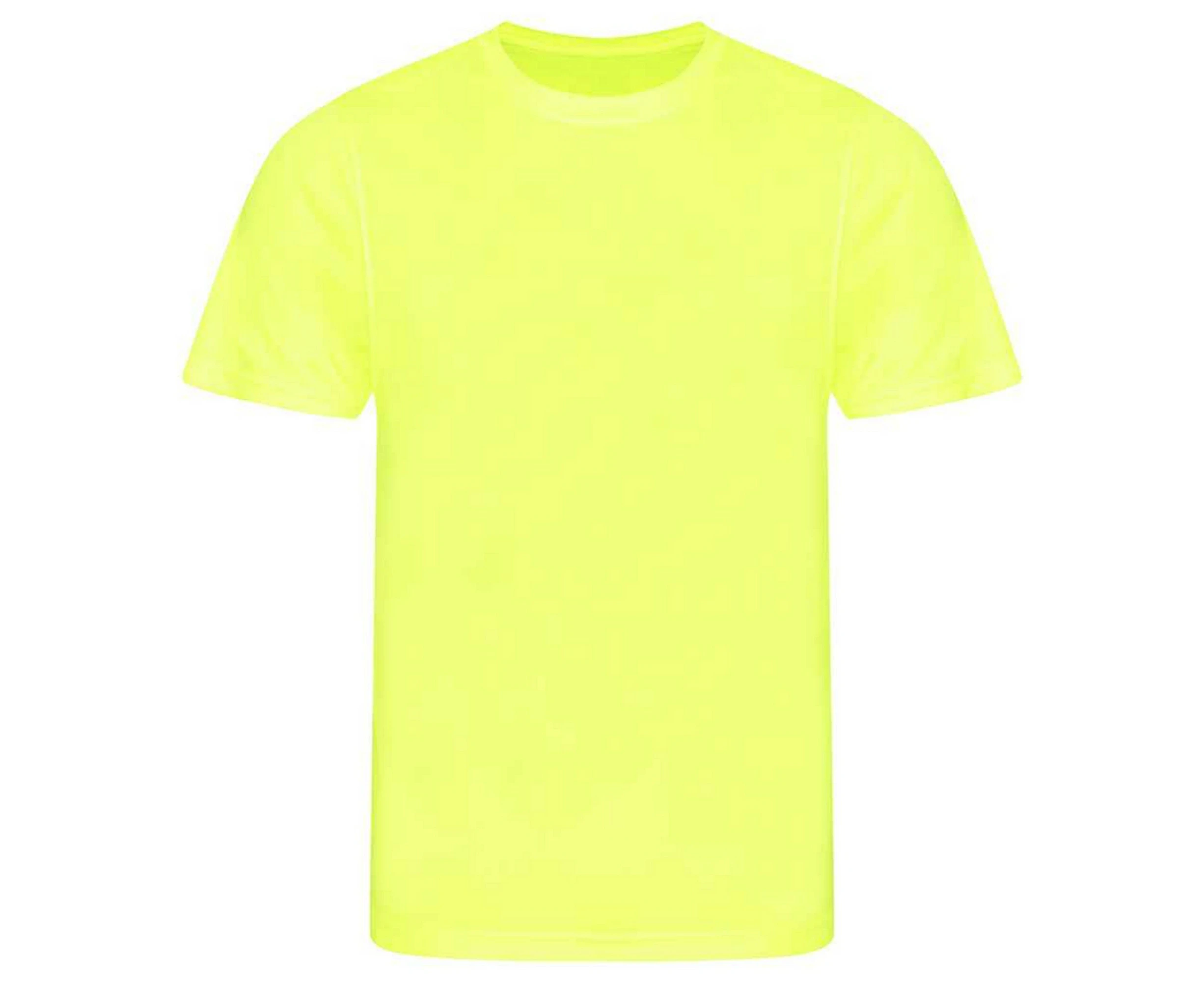 AWDis Cool Unisex Adult Smooth T-Shirt (Electric Yellow) - PC5327